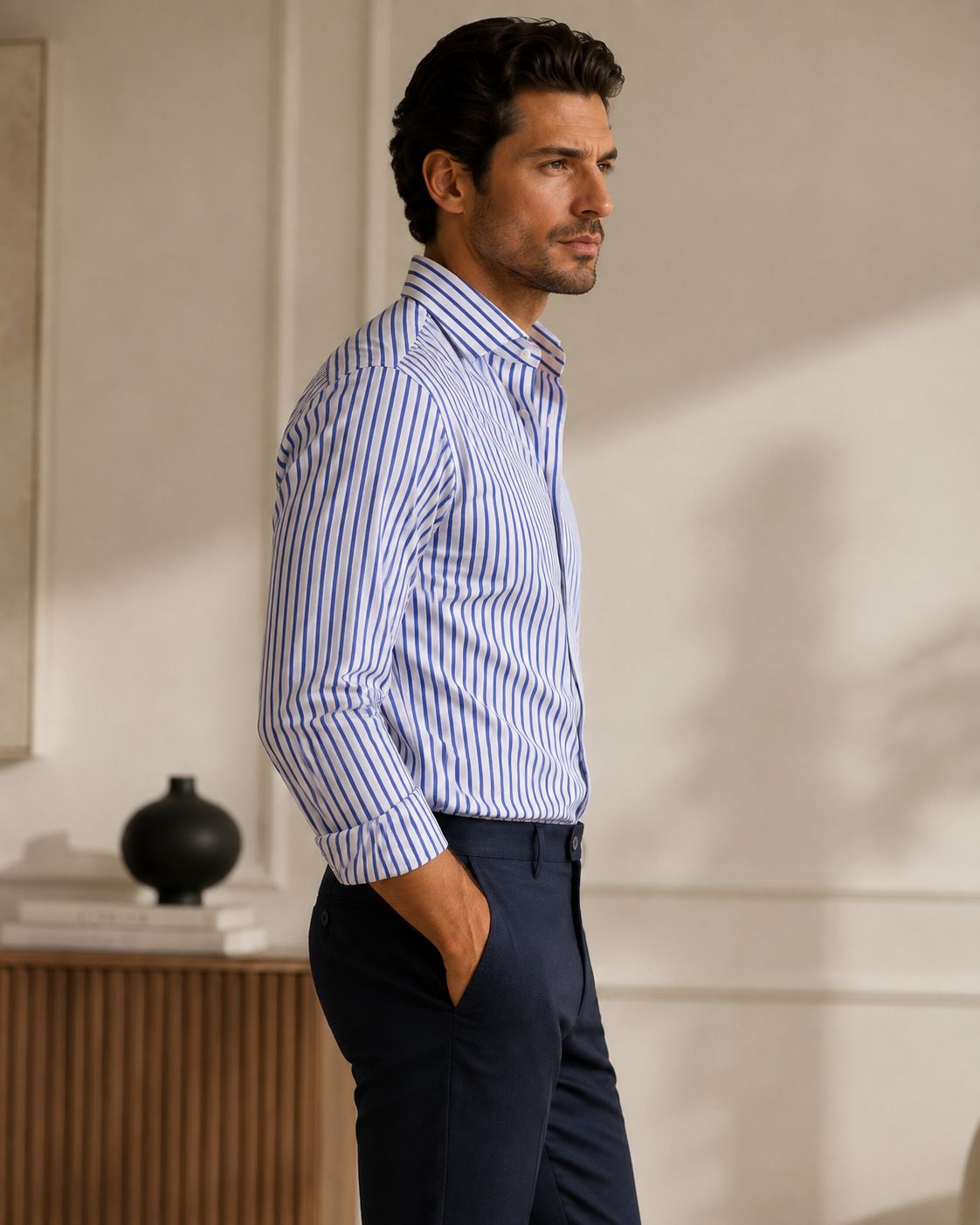 CAMISA BLONDE BLANCO