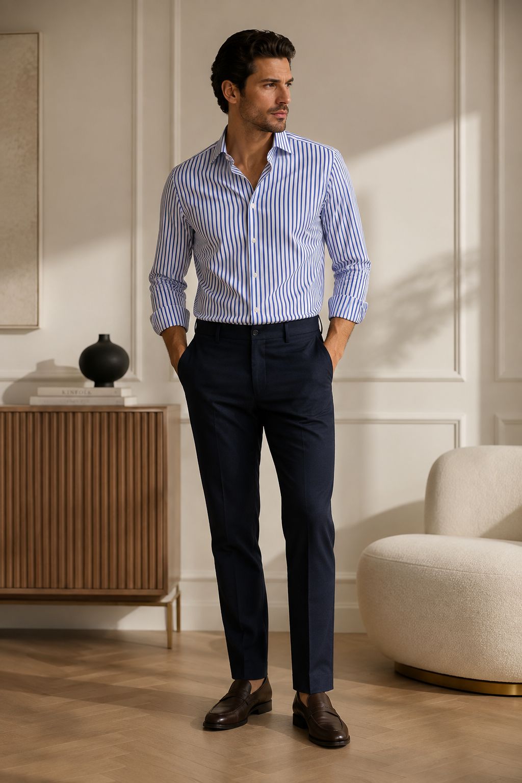 CAMISA BLONDE BLANCO