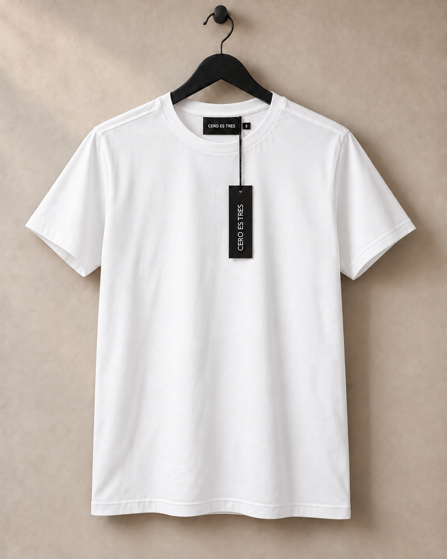 REMERA BASIC BLANCO