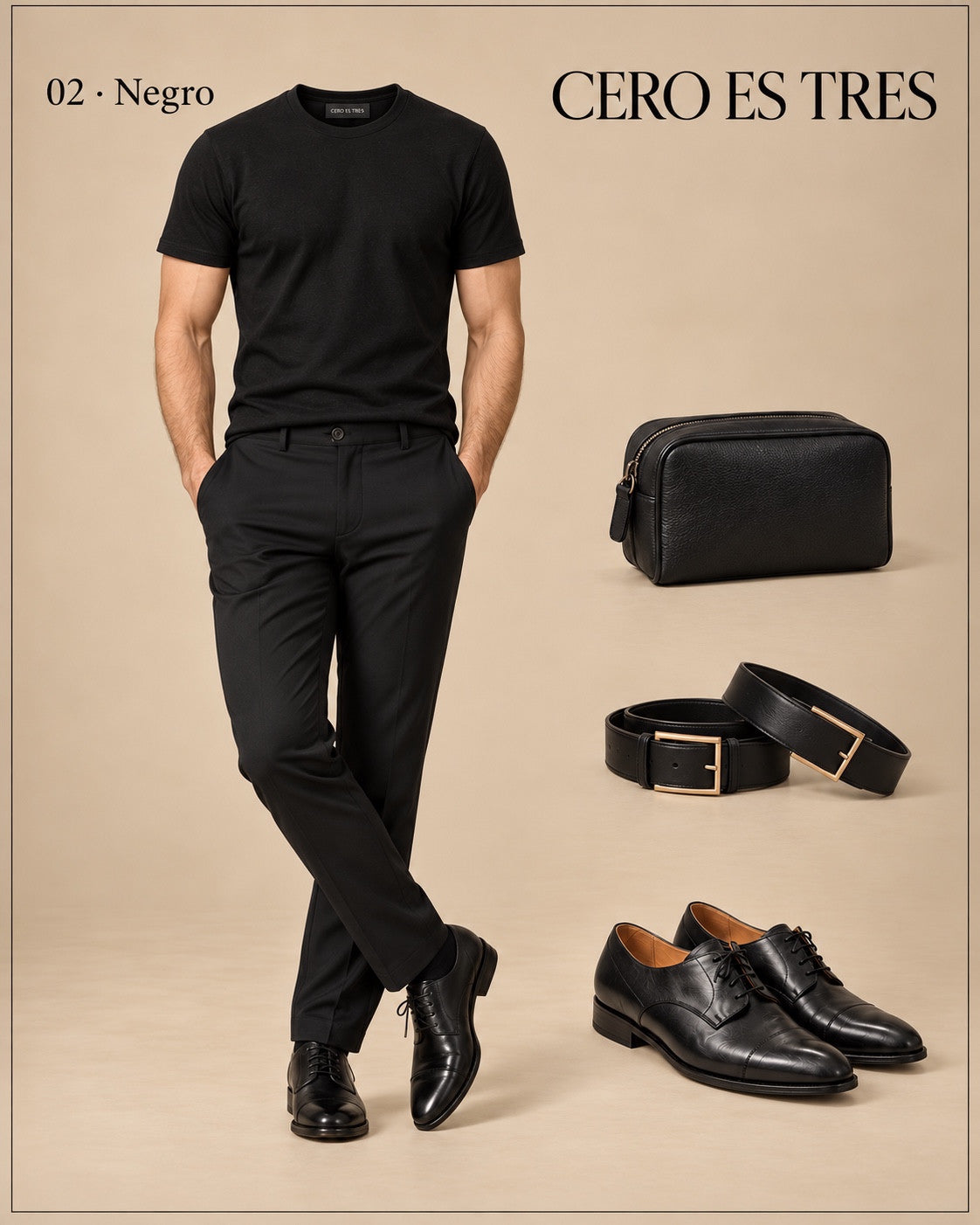 REMERA BASIC NEGRO