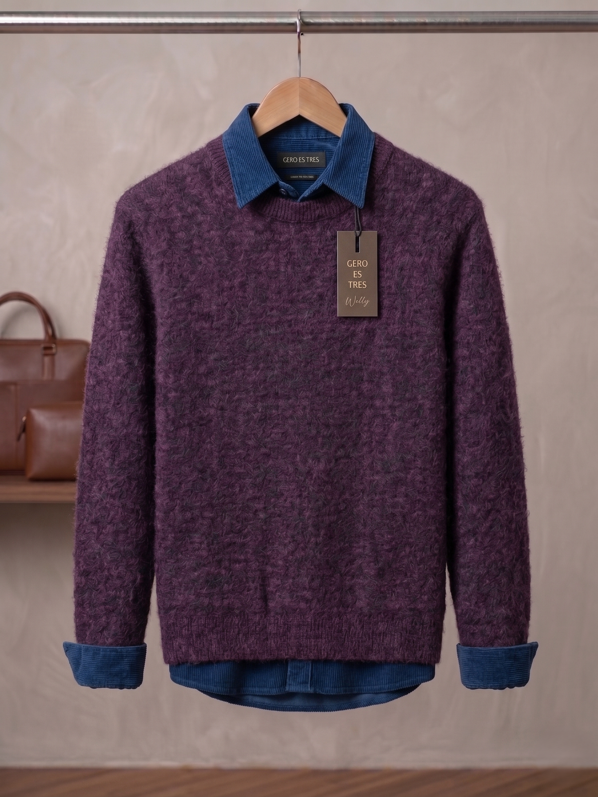 SWEATER LAGER VIOLETA