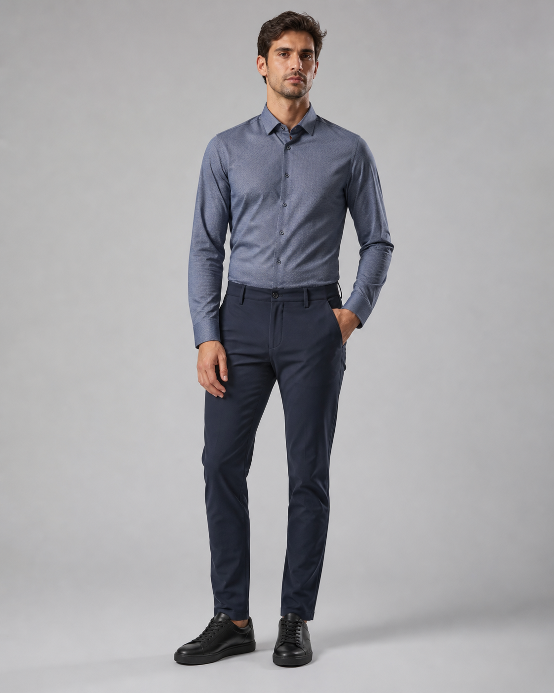 PANTALON COCKTAIL BLACK