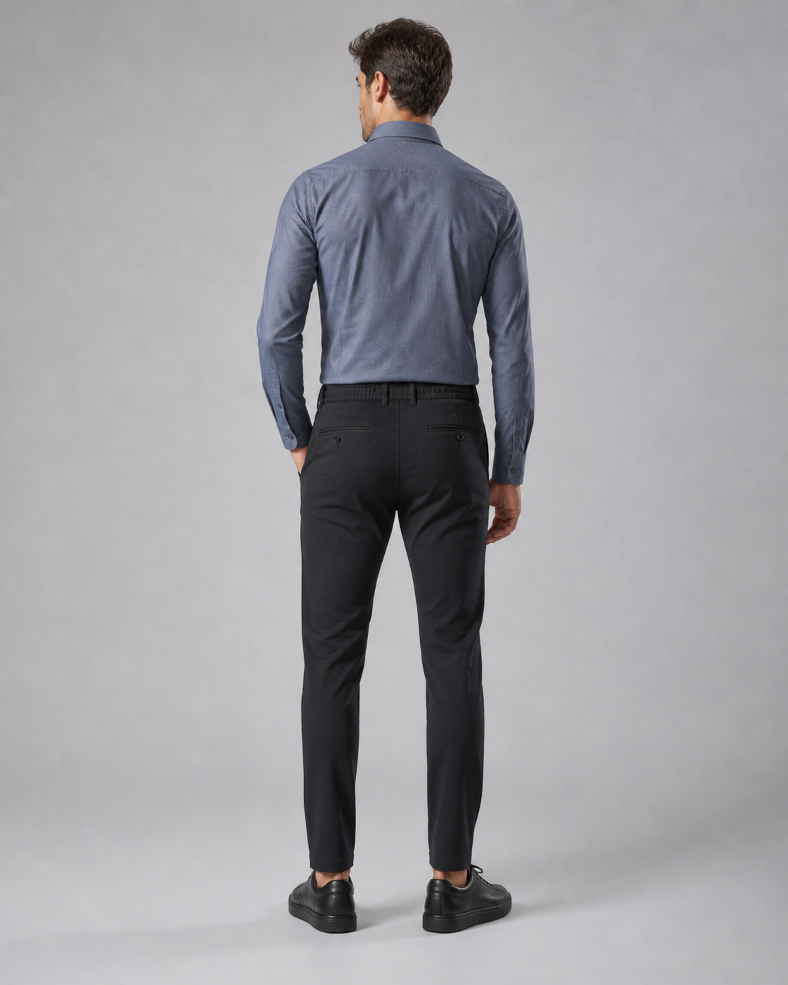 PANTALON COCKTAIL BLACK