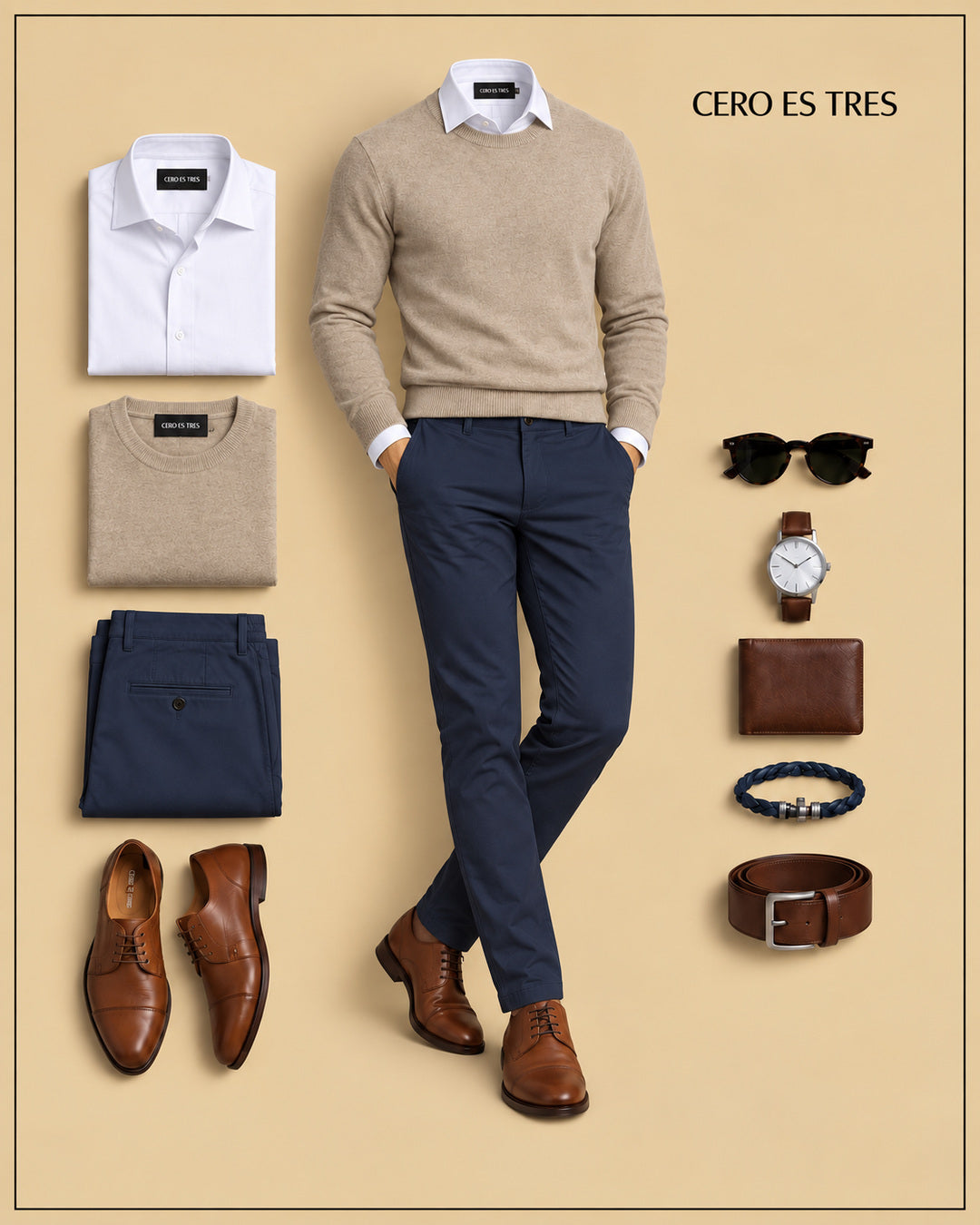 PREMIUM TRAVEL CAPSULE — 6 PIECES, 8 OUTFITS