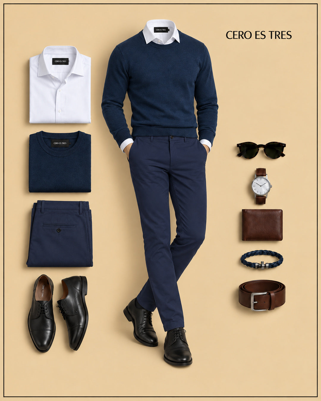 PREMIUM TRAVEL CAPSULE — 6 PIECES, 8 OUTFITS