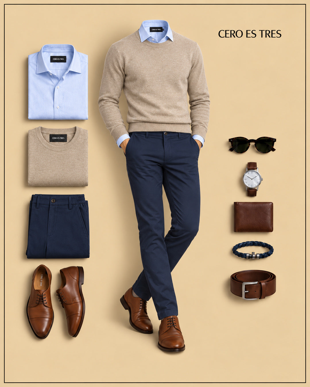 PREMIUM TRAVEL CAPSULE — 6 PIECES, 8 OUTFITS