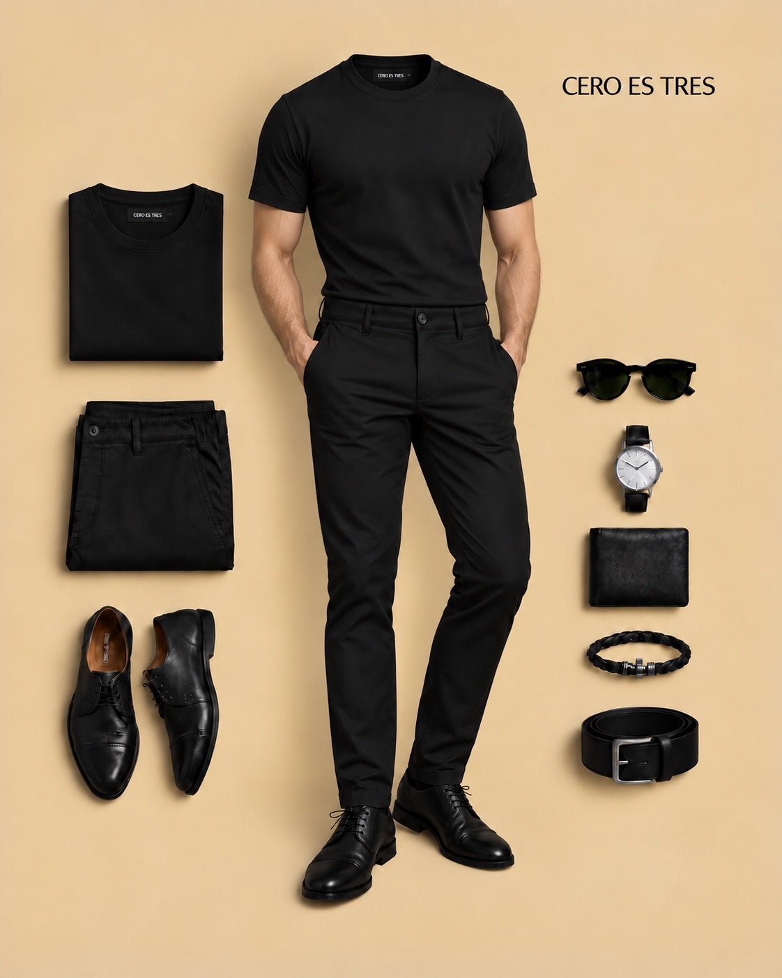 RELAXED TRAVEL CAPSULE — 5 PIECES, 6 OUTFITS