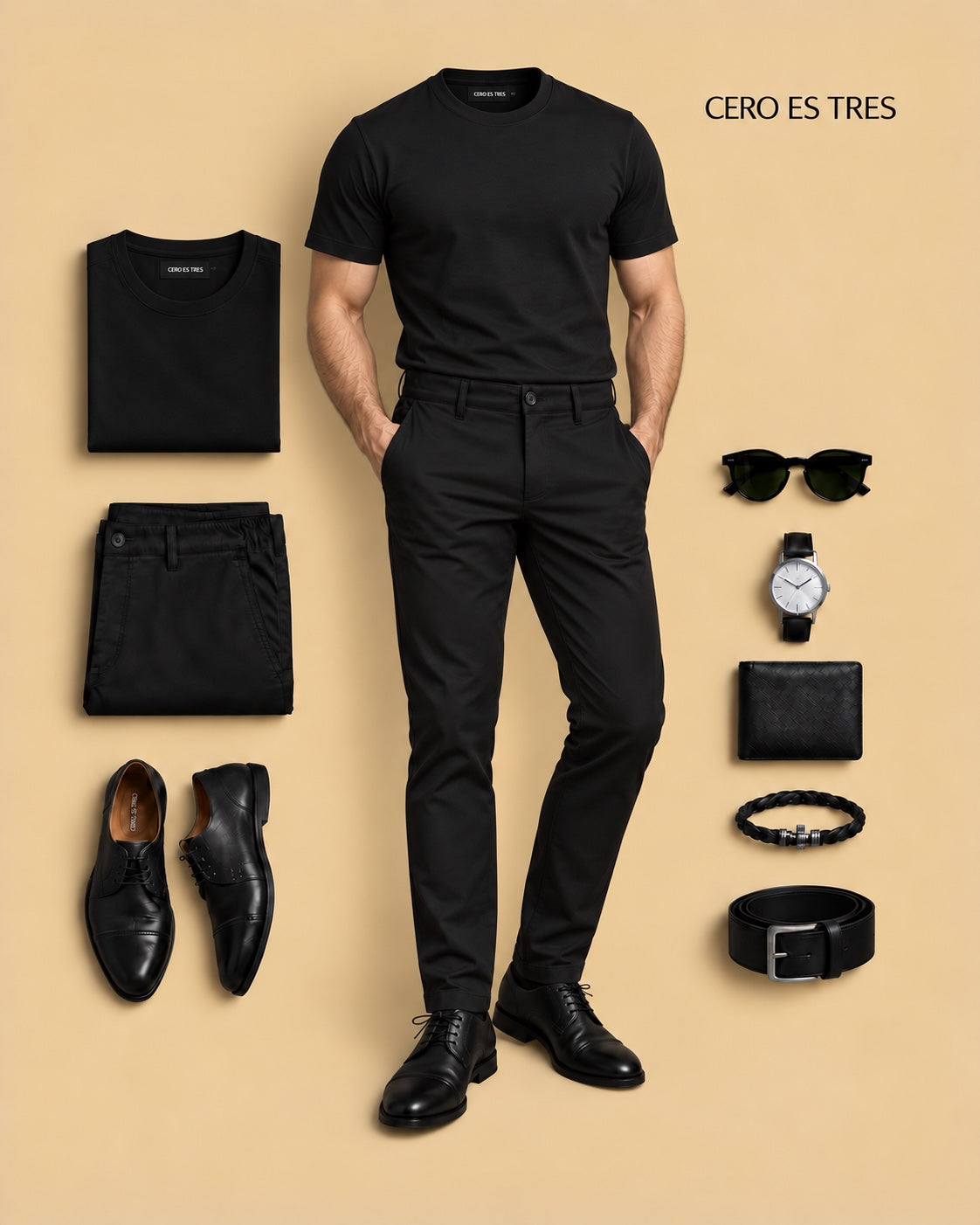 RELAXED TRAVEL CAPSULE — 5 PIECES, 6 OUTFITS