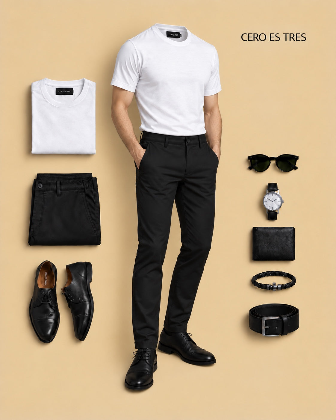RELAXED TRAVEL CAPSULE — 5 PIECES, 6 OUTFITS