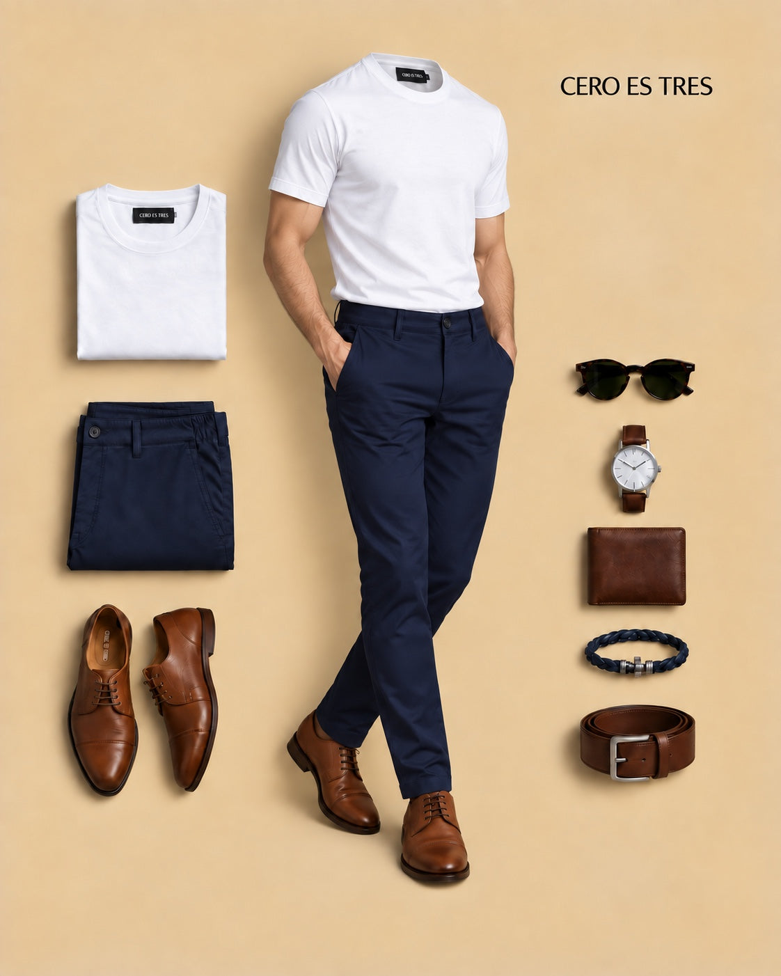 RELAXED TRAVEL CAPSULE — 5 PIECES, 6 OUTFITS